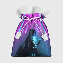 Мешок для подарков LEAGUE OF LEGENDS, ДЖИНКС, цвет: 3D-принт