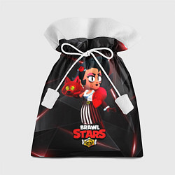 Мешок для подарков LOLA BRAWL STARS redblack, цвет: 3D-принт