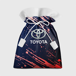 Мешок для подарков Toyota градиент, цвет: 3D-принт