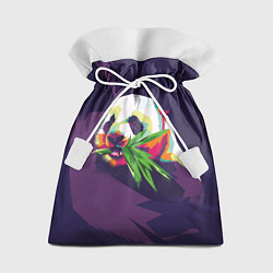Мешок для подарков Панда с бамбуком, цвет: 3D-принт