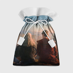 Мешок для подарков Ведьмак и Лютик, цвет: 3D-принт