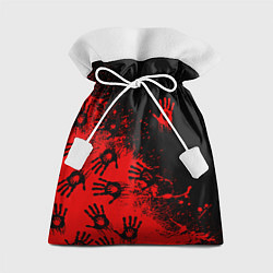 Мешок для подарков Death Stranding Отпечаток рук паттерн, цвет: 3D-принт