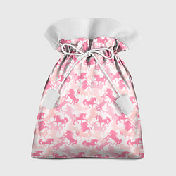 Мешок для подарков Розовые Единороги, цвет: 3D-принт