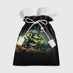 Мешок для подарков YAMAHA - famous racing team!, цвет: 3D-принт