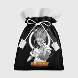 Мешок для подарков Сенку с колбой - Доктор Стоун, цвет: 3D-принт