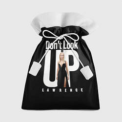 Мешок для подарков Dont look up: Jennifer Lawrence, цвет: 3D-принт