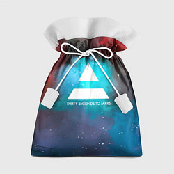 Мешок для подарков 30 Seconds to Mars: Звездное небо, цвет: 3D-принт