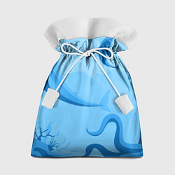 Мешок для подарков МоРское Дно с Акулами, цвет: 3D-принт