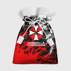Мешок для подарков Umbrella Corporation Fire, цвет: 3D-принт