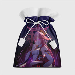 Мешок для подарков Genshin Impact - Гудзи Яэ Мико, цвет: 3D-принт