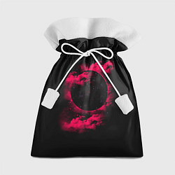 Мешок для подарков Черная дыра Красная туманность, цвет: 3D-принт