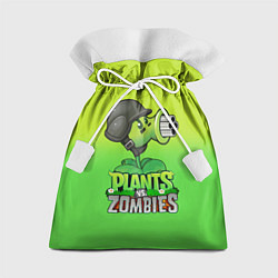 Мешок для подарков Plants vs Zombies - Горохомёт, цвет: 3D-принт