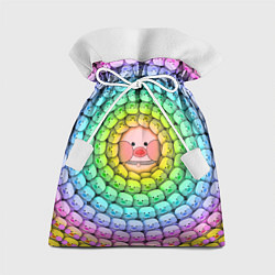 Мешок для подарков Psychedelic Lalafanfan, цвет: 3D-принт