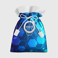 Мешок для подарков Volvo Sport соты, цвет: 3D-принт