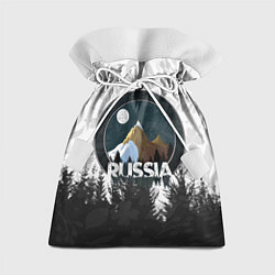 Мешок для подарков Russian Тайга, цвет: 3D-принт
