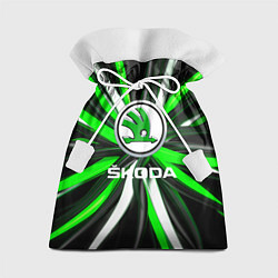 Мешок для подарков Skoda - Вспышка, цвет: 3D-принт