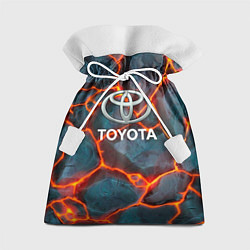 Мешок для подарков Toyota Вулкан из плит, цвет: 3D-принт