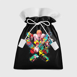 Мешок для подарков Человек бензопила , компиляция персонажей Макима Д, цвет: 3D-принт
