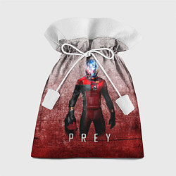 Мешок для подарков Prey Grey and blood, цвет: 3D-принт