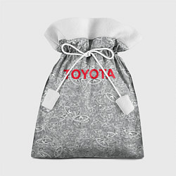 Мешок для подарков TOYOTA PATTERN LOGO Z, цвет: 3D-принт