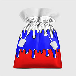 Мешок для подарков Триколор Необычный, цвет: 3D-принт