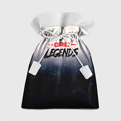 Мешок для подарков Grid Legends, лого, цвет: 3D-принт