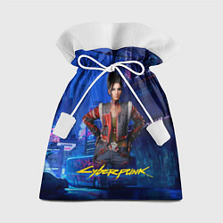 Мешок для подарков Panam Панам Cyberpunk2077, цвет: 3D-принт