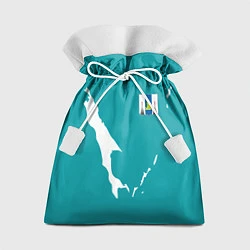 Мешок для подарков Сахалин герб, цвет: 3D-принт