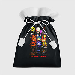 Мешок для подарков Five Nights at Freddys - FNAF персонажи, цвет: 3D-принт