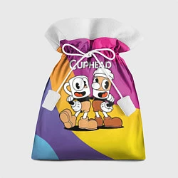 Мешок для подарков Cuphead Show Чашечки, цвет: 3D-принт