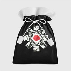 Мешок для подарков RHCP Logo Red Rose, цвет: 3D-принт