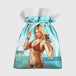 Мешок для подарков GTA Beach girl, цвет: 3D-принт