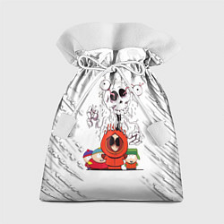 Мешок для подарков Южный парк - персонажи мультфильма South Park, цвет: 3D-принт