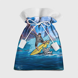 Мешок для подарков Серфинг Surf, цвет: 3D-принт