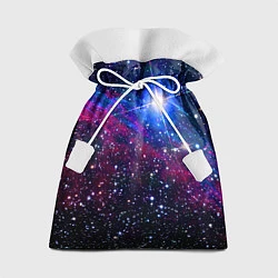 Мешок для подарков Открытый космос Star Neon, цвет: 3D-принт