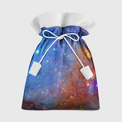 Мешок для подарков Яркая вселенная, цвет: 3D-принт