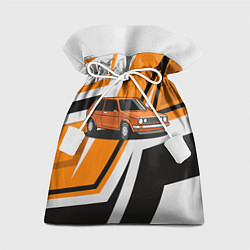 Подарочный мешок Оранжевая классика авто