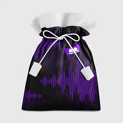 Мешок для подарков PurpleMini Huggy WuggyPoppy Playtime, цвет: 3D-принт