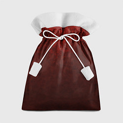 Мешок для подарков Мраморный красно-черный градиент, цвет: 3D-принт