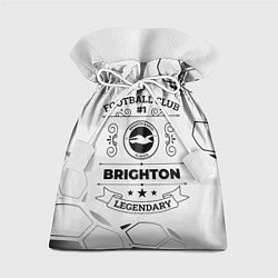 Мешок для подарков Brighton Football Club Number 1 Legendary, цвет: 3D-принт