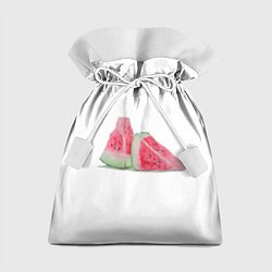 Мешок для подарков Дольки арбуза, цвет: 3D-принт