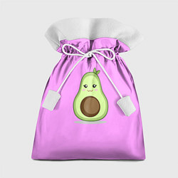 Мешок для подарков Авокадо милашка, цвет: 3D-принт