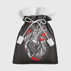 Мешок для подарков Механическое сердце стимпанк, цвет: 3D-принт
