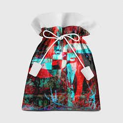 Мешок для подарков Авангардная композиция - вертушка, цвет: 3D-принт