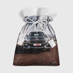 Мешок для подарков Toyota Land Cruiser in the mountains, цвет: 3D-принт