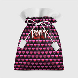 Мешок для подарков Poppy Playtime - Kissy Missy Pattern - Huggy Wuggy, цвет: 3D-принт