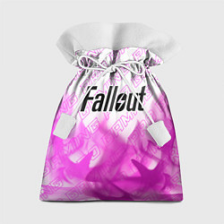 Мешок для подарков Fallout pro gaming: символ сверху, цвет: 3D-принт