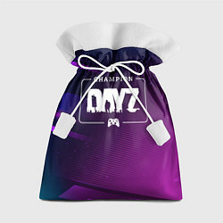 Мешок для подарков DayZ gaming champion: рамка с лого и джойстиком на, цвет: 3D-принт