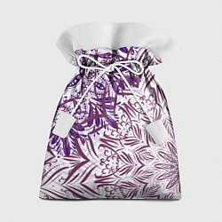 Мешок для подарков Фиолетовые мандалы, цвет: 3D-принт