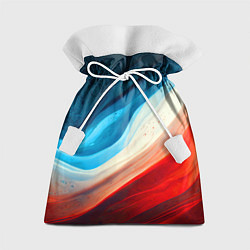 Мешок для подарков Неоновые яркие волны, цвет: 3D-принт